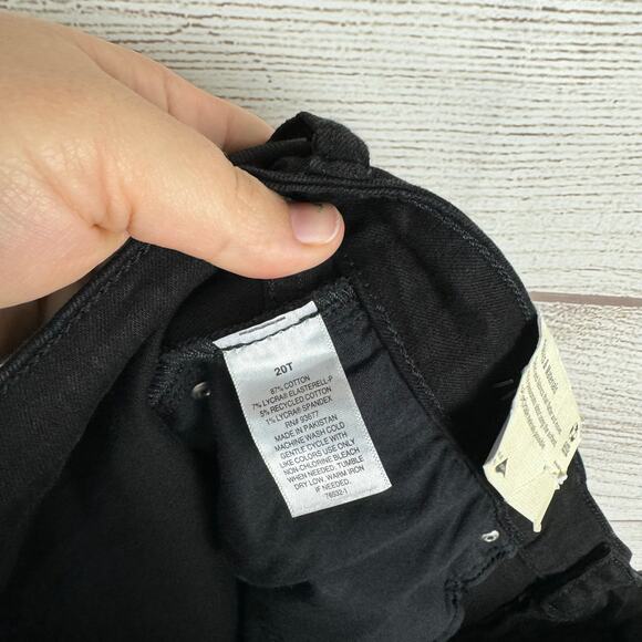 A New Approach Plus Size Black Mid Rise Slim Bootcut Jeans Size 20 TALL - Picture 8 of 8